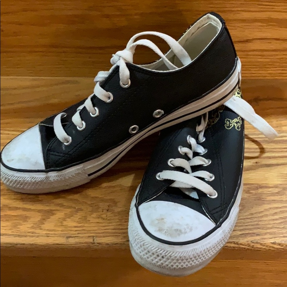 All ⭐️ Star Leather Converse
